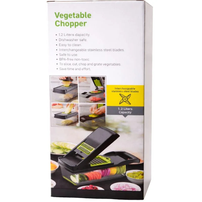 16-in-1 Mandoline Slicer & Vegetable Chopper | Multifunctional Food Cutter & Grater