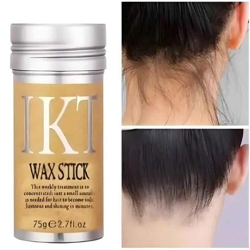 IKT Hair Wax Stick | Strong Hold Styling Gel Cream for Men Women & Kids | Frizz Control Edge & Fluffy Hair Setter