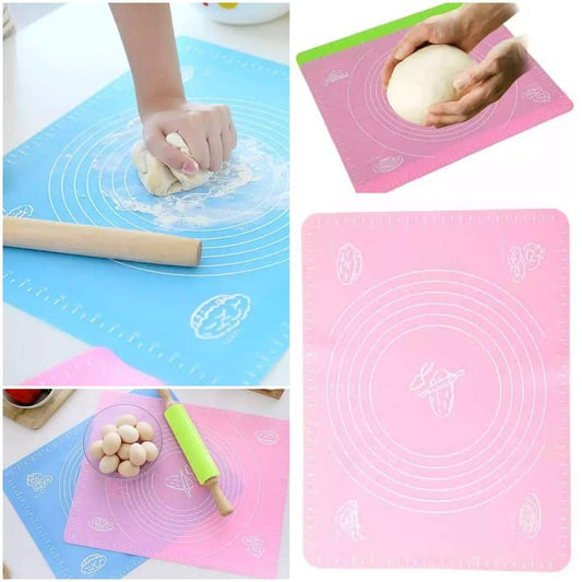 Roti Mat | Kitchen Baking Sheet | Heat-Resistant, Non-Stick & Durable | Random Color