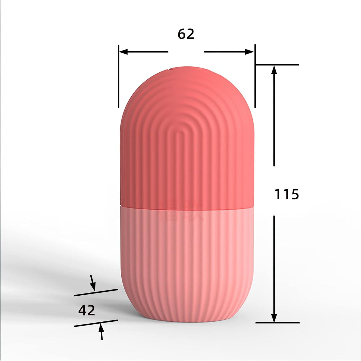 Silicone Ice Cube Roller Massager for Face Eyes and Neck Naturally Conditioning and Skin Care De Puff Eye Bags Reduce Migraine Pain Reusable Massage Silicone Ice Mold