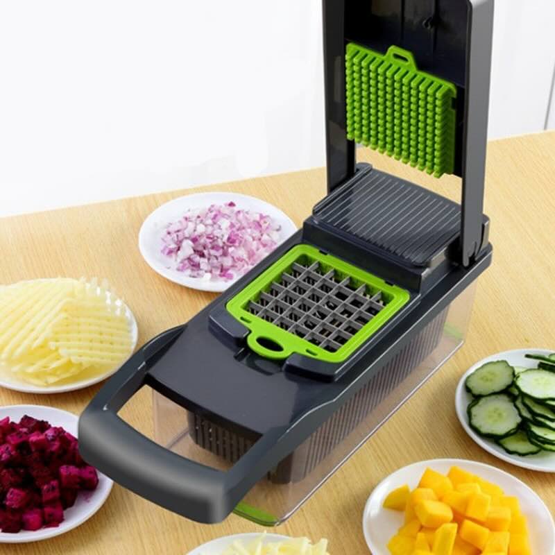14-in-1 Mandoline Slicer & Vegetable Chopper | Multifunctional Food Cutter & Grater