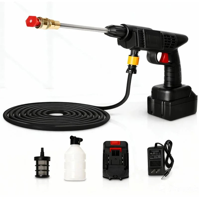 Automatic Cordless Car Wash Spray Gun 48Vf Pakistan | Wireless High Pressure Foam Jet Washer