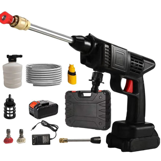 Automatic Cordless Car Wash Spray Gun 48Vf Pakistan | Wireless High Pressure Foam Jet Washer