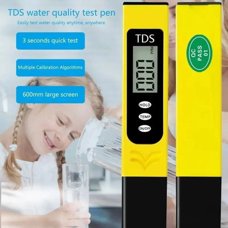 Digital TDS Meter  | LCD Water Quality Tester Pen for Drinking Water, RO Systems & Aquariums