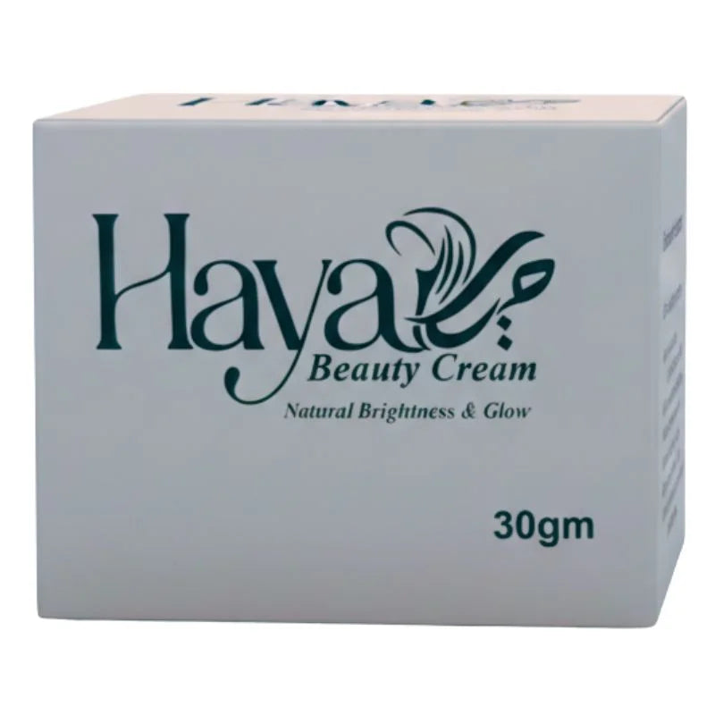 Haya Herbal Beauty Cream 30gm | Brightening & Glow Formula for Radiant Skin
