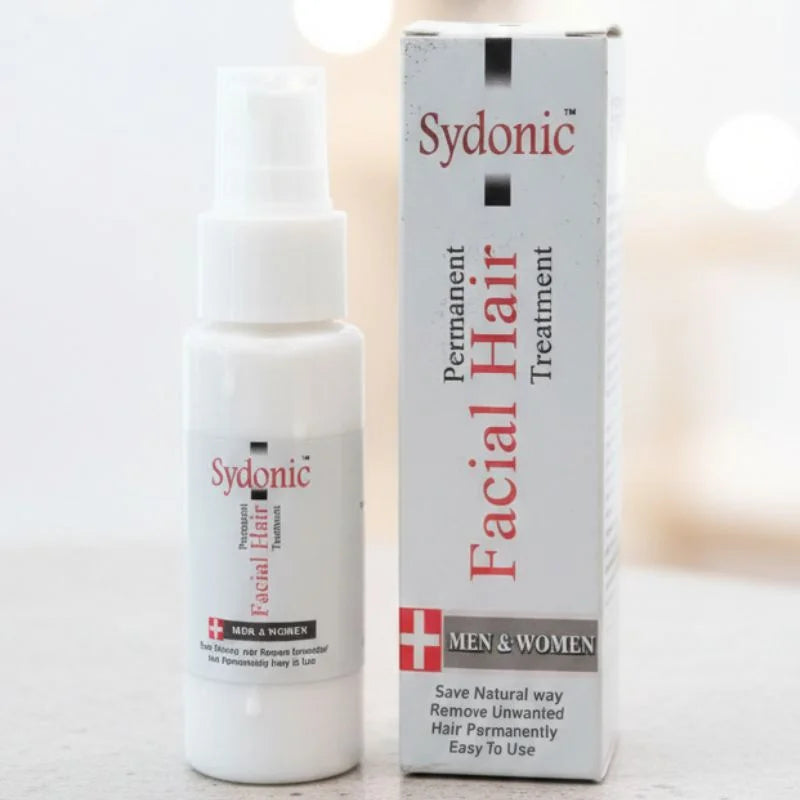 Sydonic Permanent Facial Hair Removal Cream | For Men & Women | Smooth & Painless