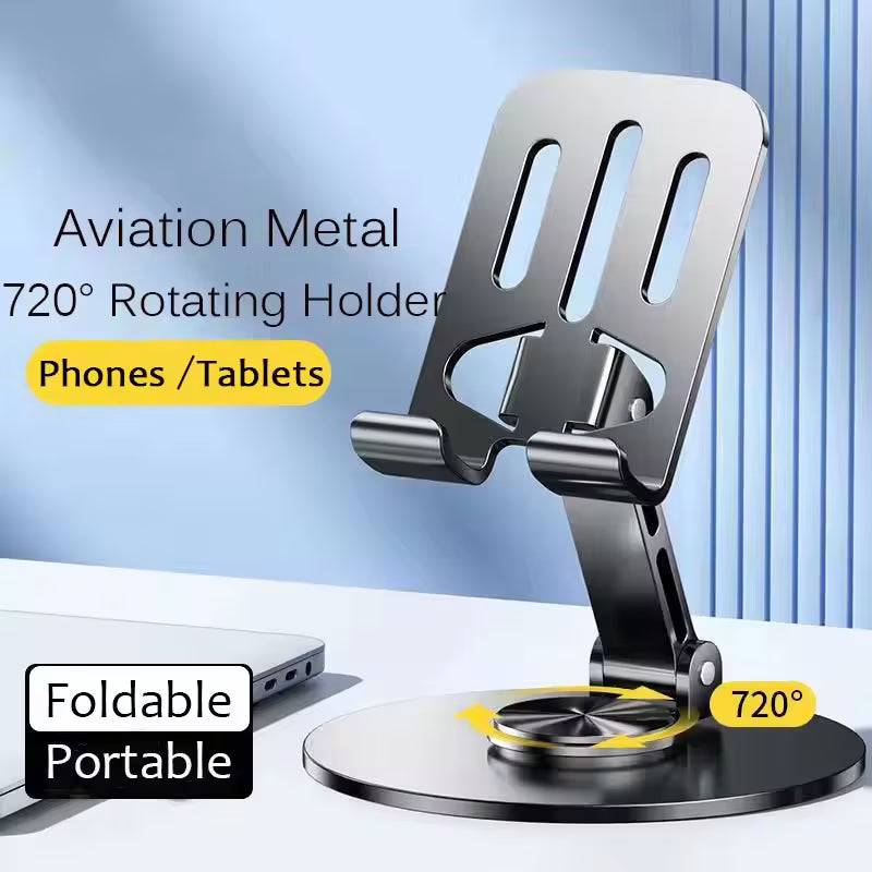 Metal Phone Stand Rotatable Tablet