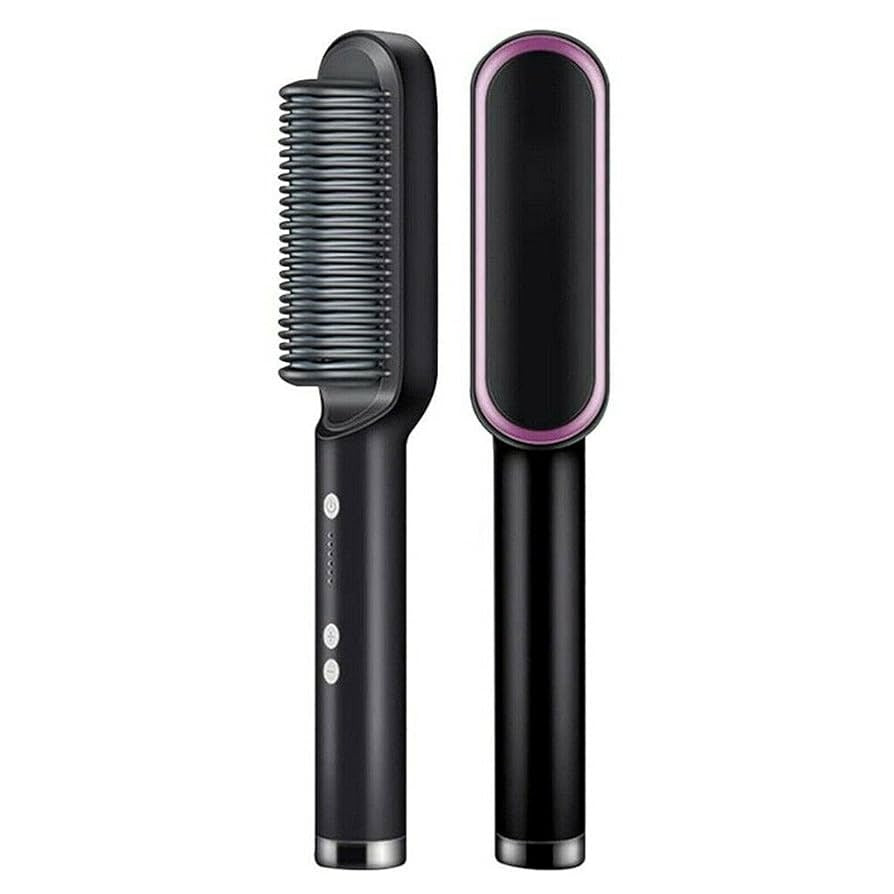 Electric Professional Hair Straightening Brush For Girls