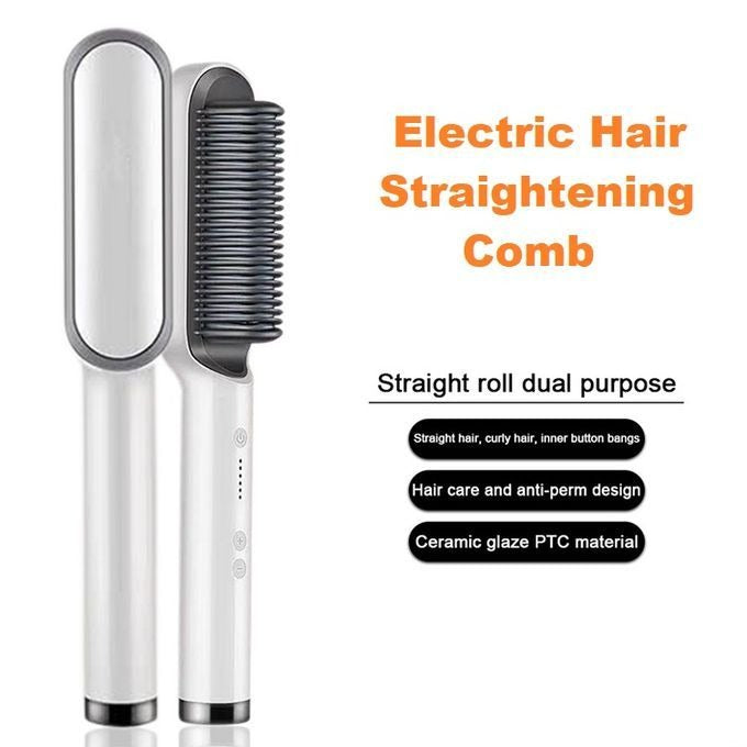 Electric Professional Hair Straightening Brush For Girls