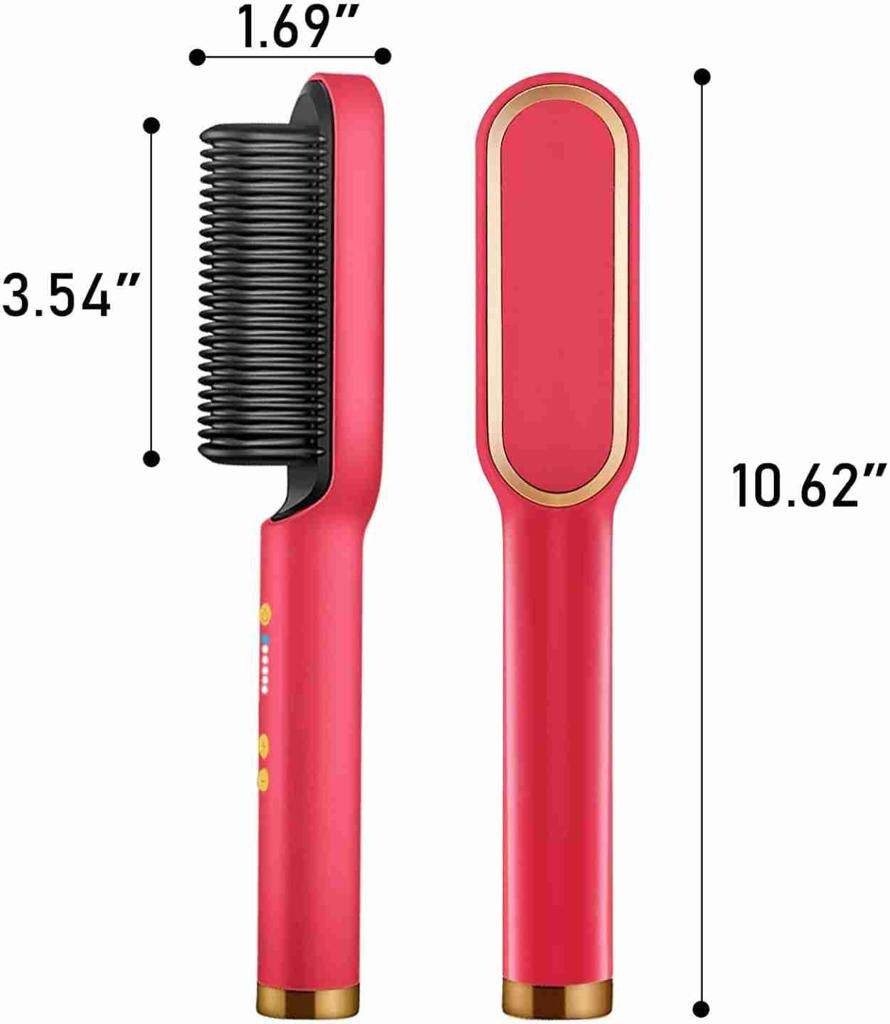 Electric Professional Hair Straightening Brush For Girls