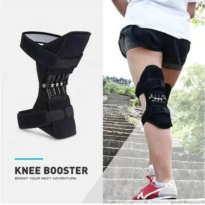 Power Knee Joint Support Knee Pads Breathable Power Lift Joint Support Bandage Knee Pad Power Knee Stabilizer Pads Spring Force Knee Booste
